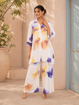 Multicolour Printed Co-ord Set for Women – Casual Wear